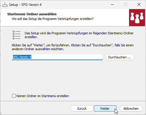 Startmenü-Ordner