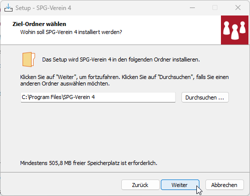 Installationsverzeichnis