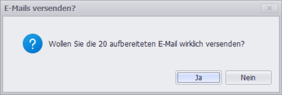 Versand bestätigen