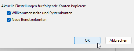 Systemweite Region
